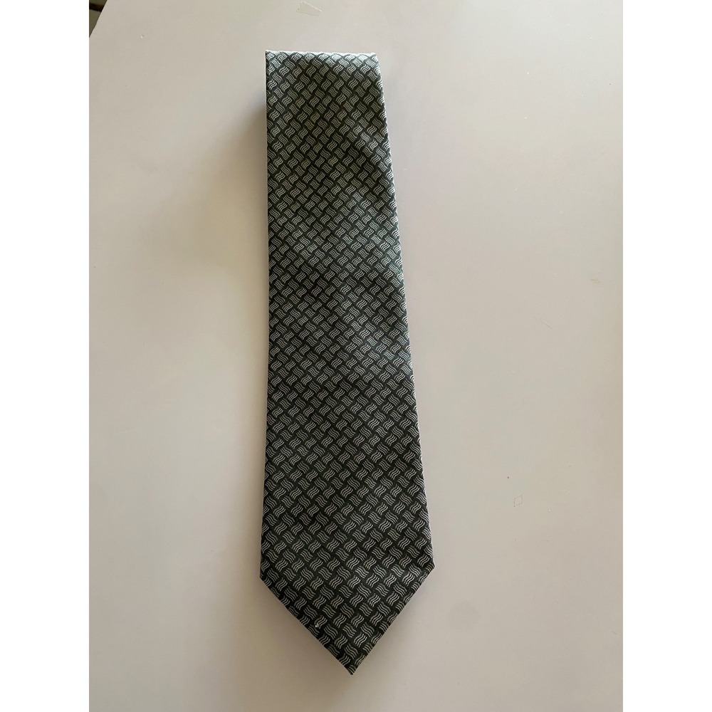 Kenneth Cole New York Mens Tie 100% Silk‎ Hand Made Woven Pattern